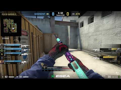 Pov csgo demo dumau (24/15) GODSENT vs ATK - Vertigo (ESEA Advanced 02/10/2021)