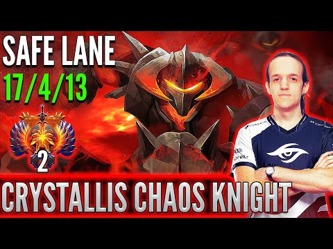 Secret.Crystallis  [ Chaos Knight ]  Safe Lane Carry Pro Gameplay - Dota 2 Full Game