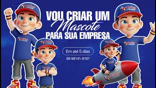 Eu vou criar um mascote para sua empresa