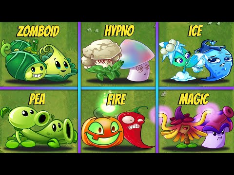 6 Team Best Pair Plants Battlez - Who Will Win? - PvZ 2 Team Plants