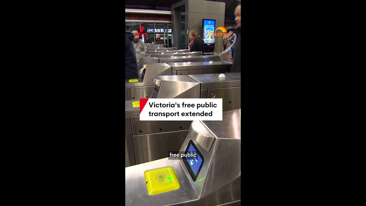 Victoria's free public transport extended