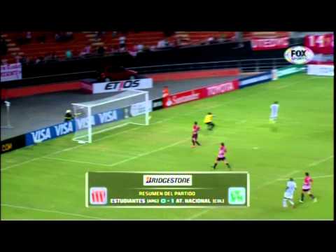 Copa Bridgestone Libertadores: Estudiantes 0 - Atlético Nacional 1
