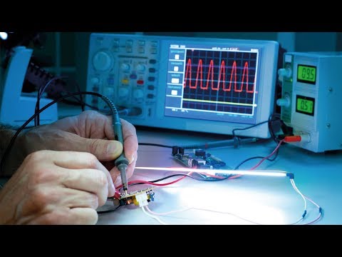 Osciloscopul pentru incepatori [3] panoul frontal | masurare frecventa