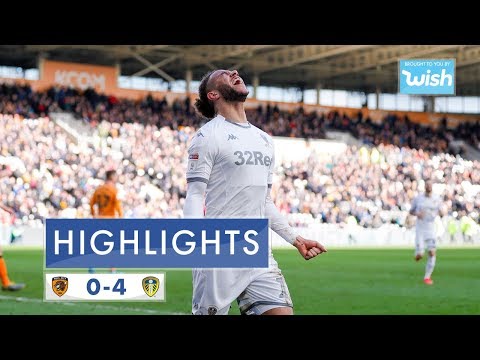 Highlights | Hull City 0-4  Leeds United | 2019/20 EFL Championship
