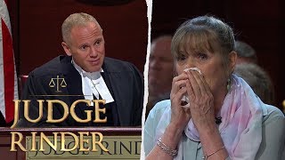 Upset Claimant Believes She Has Endangered Her Family | Judge Rinder