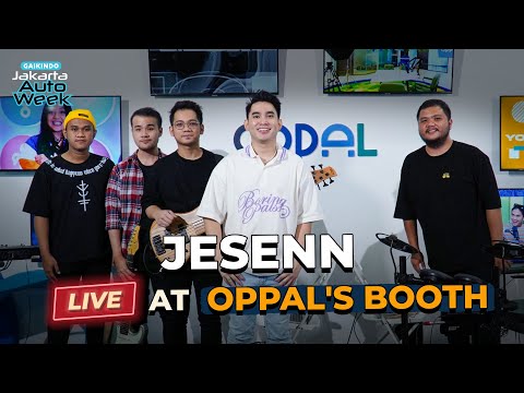 Jesenn Live di Booth Oppal - Jakarta Auto Week 2023