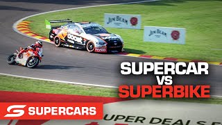 Supercar races against Superbike  Supercars 2021
