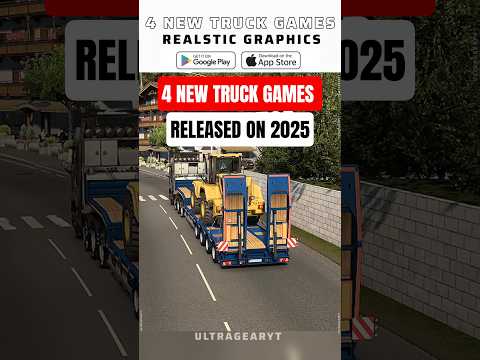 4 new truck games with High graphics for mobile 2025  📈🚚