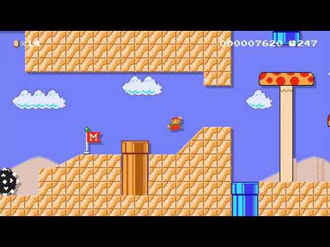 Muncher Dunes by Fat Monkey 🍄 Super Mario Maker 2 🍄 No Commentary AAG