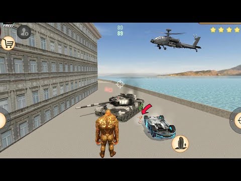 Stone Giant (Stone Giant Destroyed Army Tank) Stone Giant Collect Stone toy - Android Gameplay HD