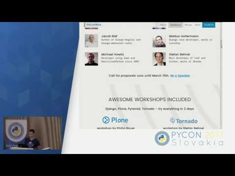 Lightning talks: Anton Caceres - PyCon web 2017