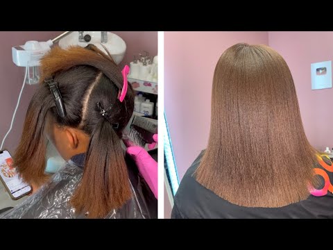 Color Correcting two toned hair | Chocolate brown Hair...