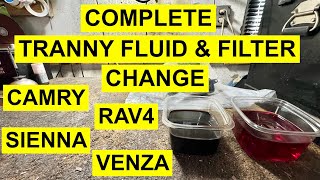 Toyota Camry, RAV4 Automatic Transmission Fluid & Filter Change