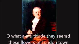 William Blake Holy Thursday Innocence (With Close Captions)