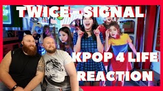 TWICE SIGNAL REACTION VIDEO KPOP 4 LIFE