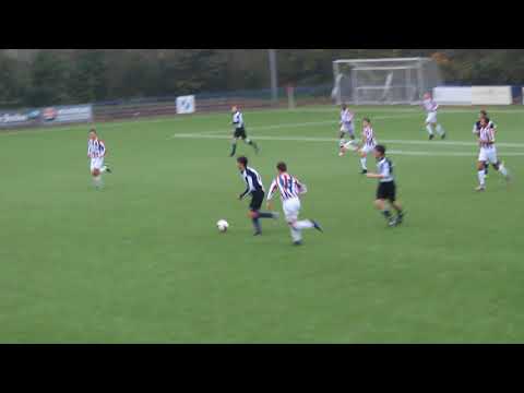 (C) Victoria JO17-1 vs ASC Nieuwland JO17-1 op 4-11-17