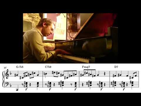 Aaron Parks Transcription - I Love You(Live with George Garzone, 2015)