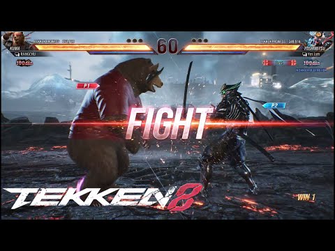 Teken 8 - Rangchu (Kuma) Vs. Eyemusician (Yoshimitsu)