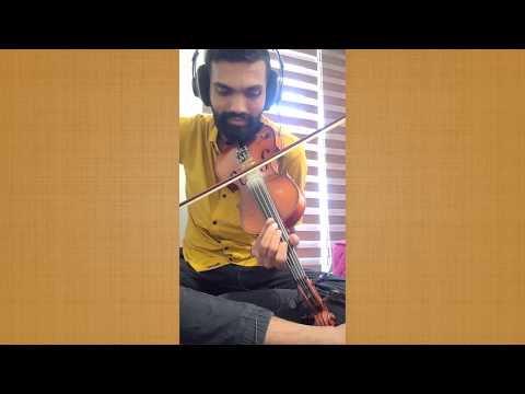 Malargal Keten | A R Rahman | Solo Violin Cover | Manoj Kumar - Violinist