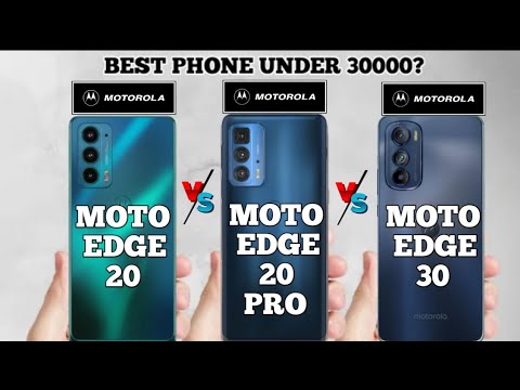 Motorola Edge 30 Vs Motorola Edge 20 Pro Vs Motorola Edge 20 ||Unboxing || Review @TechnoRuhez