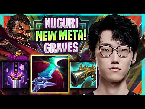 NUGURI IS READY FOR NEW META GRAVES TOP IN EUW SOLOQ! - FPX Nuguri Plays Graves TOP vs Yone!