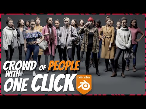 Create Custom Crowds Effortlessly with Crowd Fashionista