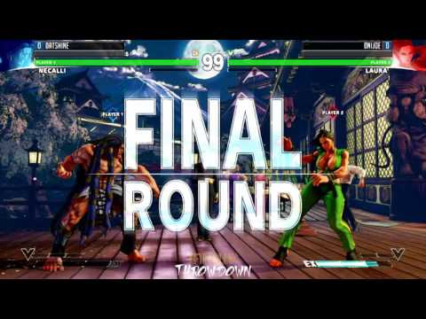 [Afterglow Throwdown] SFV OniJoe vs DatShine