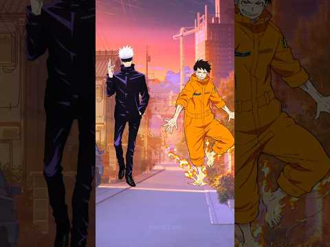 Gojo vs Fire Force verse