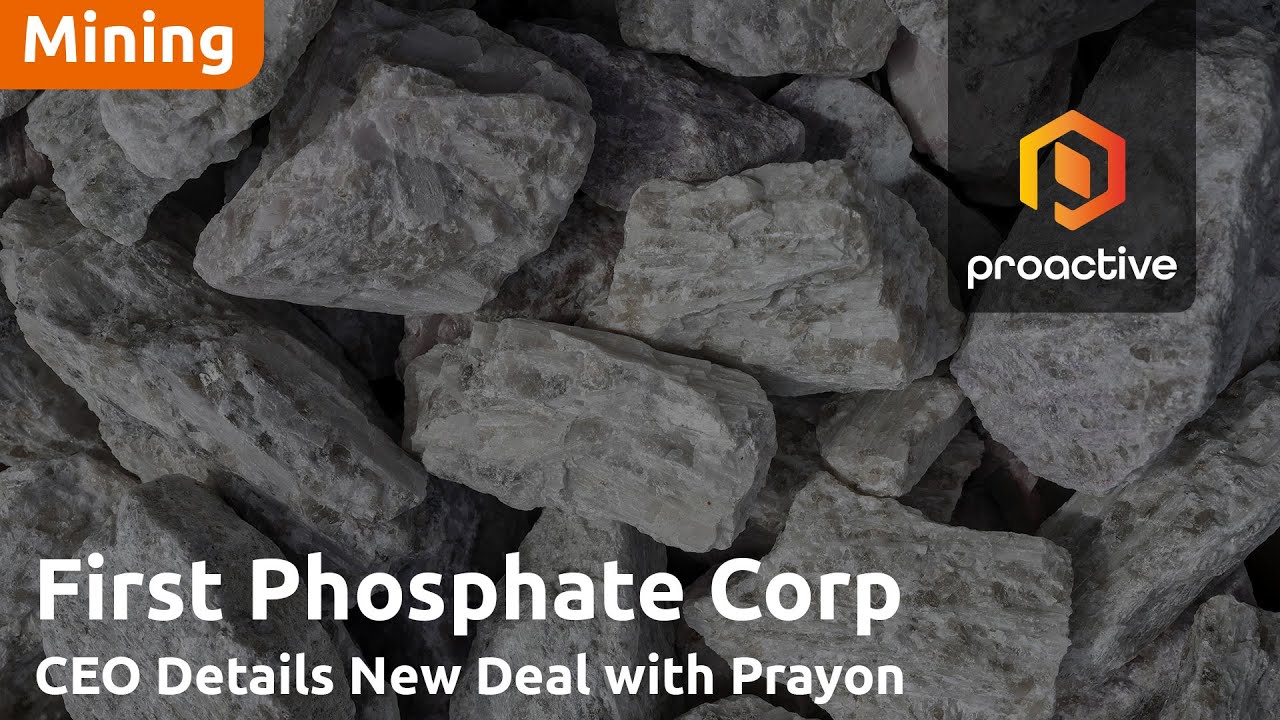 First Phosphate signs technology license with Prayon: advances plans for Phosphoric Acid development