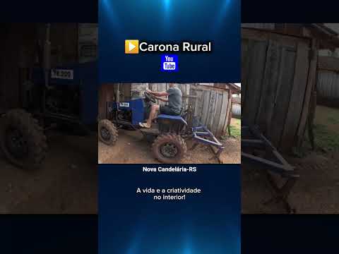 O fabricante de mini-tratores!#vidanointerior #riograndedosul #trator #tratorcaseiro
