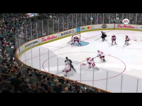 Brent Berns nice goal. Nhl 14