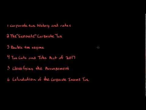 Introduction to Corporate Tax