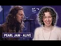 Pearl Jam LIVE On MTV Unplugged Reaction And Vocal Analysis Featuring The Song Alive