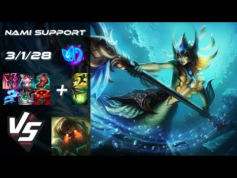 SUPPORT Nami vs Nautilus - NA Challenger Patch 25.18