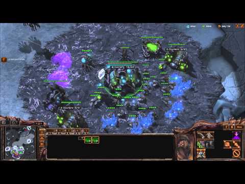 (HD956) Thud & MoMaN en 2v2 // MOMAN POV - Heart of the Swarm [FR]