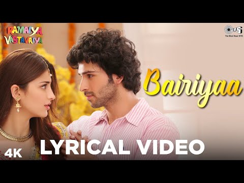 Bairiyaa Lyrical _Ramaiyaa vastavaiya _- Girish Kumar _Shruti husan ___ 🎶Atish Asalam __ song  💕🎶