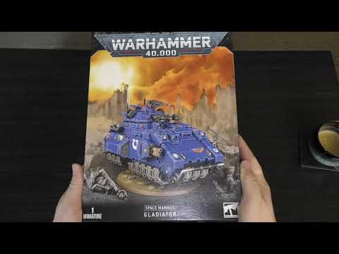 Space Marines - Primaris Gladiator Tank - Unboxing (WH40K)