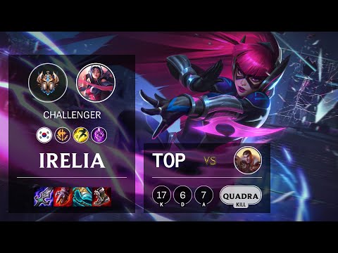 Irelia Top vs Jayce - KR Challenger Patch 11.7