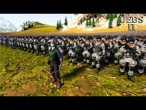 RAMBO THE SUPER FIRE ARCHER LEAD 20,000 SPECIAL FORCES vs 3,000,000 EVILS | UEBS 2