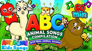 MEGA ABC Animal Zoo! 60 Minutes of Fun A to Z Learning Songs for Kids #AwesomeKidsSongs