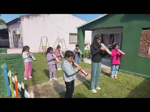 Ensayo general Marcha a Malvinas. Banda Dorada Alvear Corrientes 