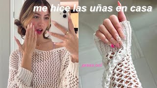 I did my nails at home 💅 (press on nails)