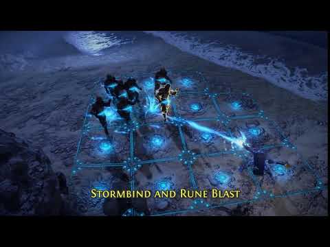 PoE 3.10 Delirium New Skill Stormbind Preview