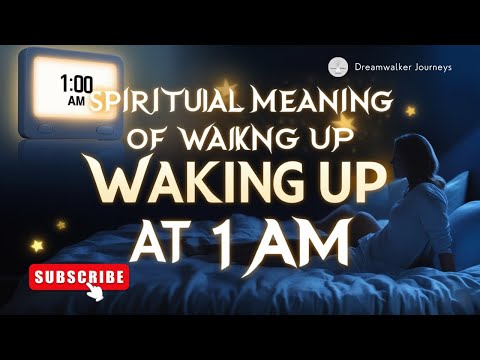 Spiritual Meaning of Waking Up at 1AM: A Divine Message?