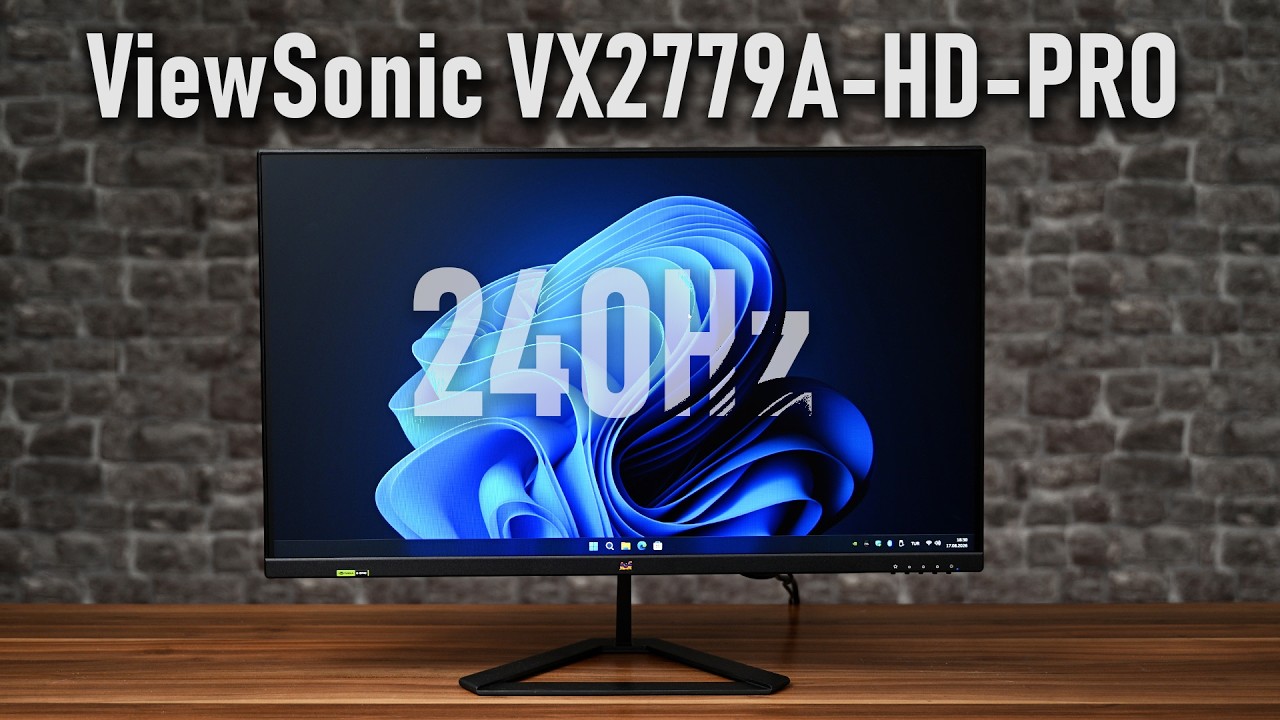 ViewSonic VX2779A-HD-Pro: 240Hz Görüntü Akıcılığı!