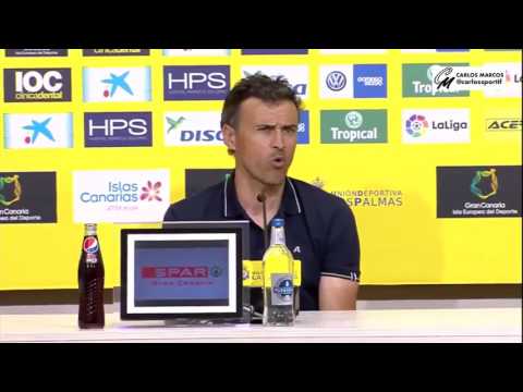 LUIS ENRIQUE EXPLICACIÓN SITUACIÓN HOMBRE LIBRE VS LAS PALMAS