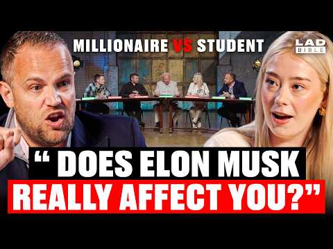 Millionaire Boss vs Cambridge Student Clash in Billionaire Debate