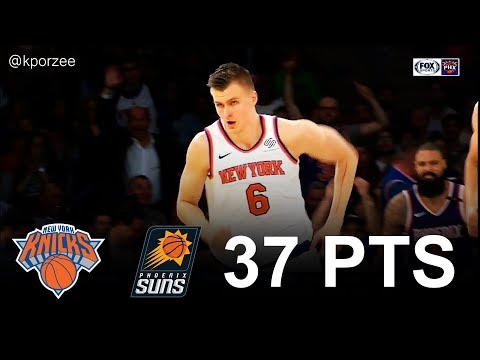 Kristaps Porzingis Full Highlights 2017.11.03 vs PHX - 37 Pts, 7 Reb, 3 Blk