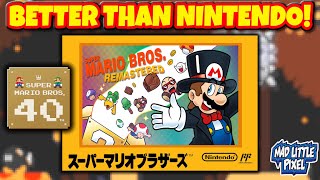 The 2D Super Mario Game Nintendo DOESN'T Want You To Play! Fans Did It BETTER!