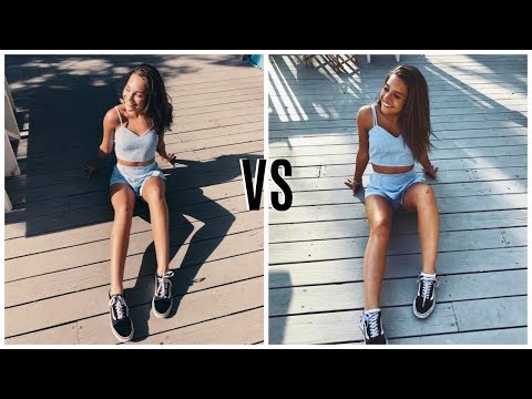 Copying my sister's Instagram photos!